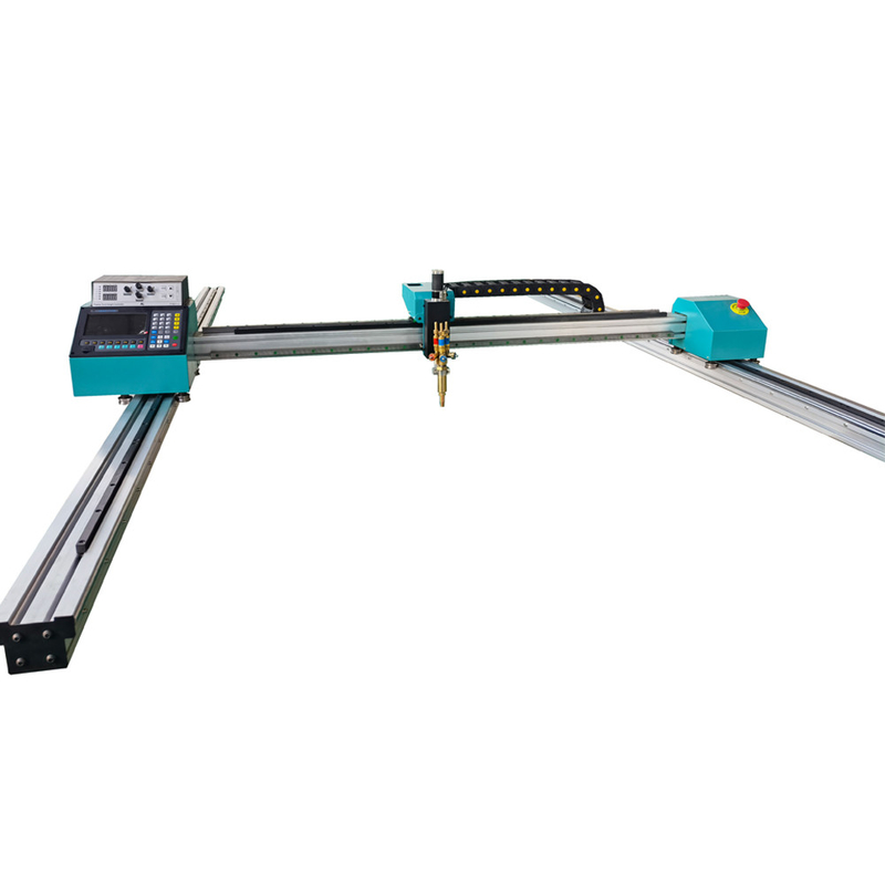 Máquina de corte CNC pequena oxi plasma tipo pórtico chama portátil